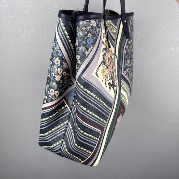 Tory Burch Multicolor Floral Tote - Picture 4 of 11